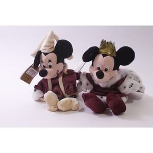Disney Store, King Arthur and Guenivere, Mickey and Minnie, ~ 251227-WH 867